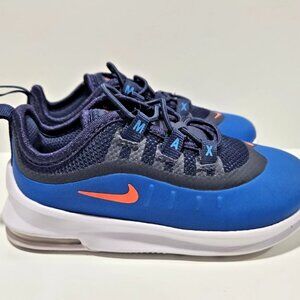 Nike Air Max Axis TD Toddler Shoes Size 8C Midnight Navy/Hyper Crimson w/ Box